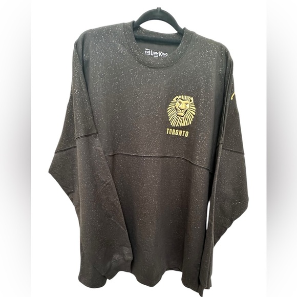 ✨ Disney The Lion King the Broadway Musical Black and Gold 100% Cotton - Picture 1 of 14